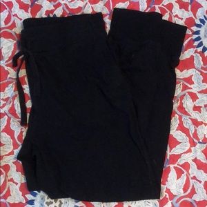 Black garage joggers